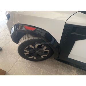 Накладки на арки EuroCap (черный матовый, ABS) Renault Duster 2024- гг.