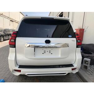 Задний диффузор TRD из 3 частей (для 2017+) Черный Toyota Land Cruiser Prado 150 2009-2023 гг.