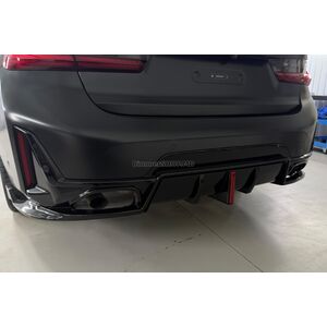 Задний диффузор B-Style LED для M-Sport 2023+, ABS BMW 3 серия G20/G21 2018- гг.