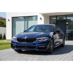 Решетки M-Look V2 (2021-2023, Черный Глянец) BMW 5 серия G30/G31 2017-2023 гг.