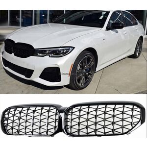 Ноздри Diamond Silver (2021-2023) BMW 5 серия G30/G31 2017-2023 гг.