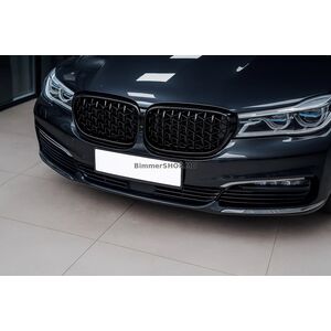 Ноздри Diamond Black (2016-2019, Черный Глянец) BMW 7 серия G11/G12 2015-2022 гг.
