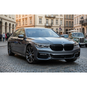 Решетки M-Look (2019-2022, Черный Глянец) BMW 7 серия G11/G12 2015-2022 гг.