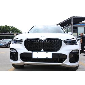 Ноздри Diamond Black (2018-2022, Черный Глянец) BMW X5 G05 2019–2026 гг.