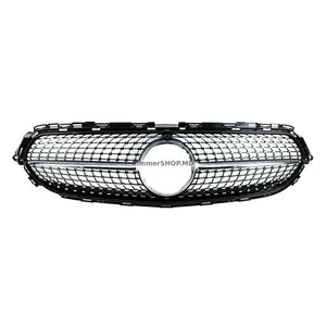 Передняя решётка Diamond Silver (для Base, 2020-2023) Mercedes E-class coupe C238 2016-2024 гг.