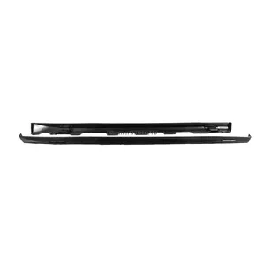 Боковые пороги DPT V-10 (черный глянец) Volkswagen Golf 7/E-Golf 2012-2020 гг.