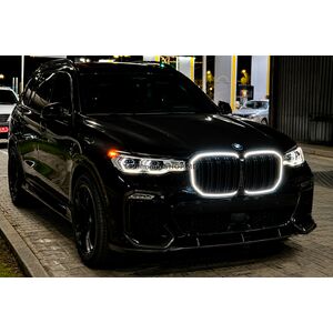 Ноздри M-Look LED (2019-2022, черный глянец) BMW X7 G07 2019- гг.