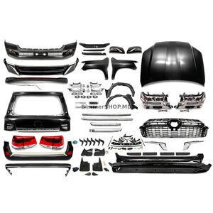 Комплект рестайлинга LC200 2008-2015 на 2021 Executive FULL Toyota Land Cruiser 200 2007-2021 гг.