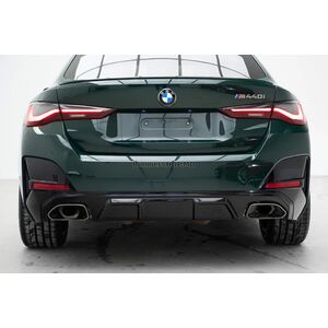 Диффузор заднего бампера с насадками на выхлоп (для G26 M-Sport) BMW 4 серия G22/23/26 2020- гг.