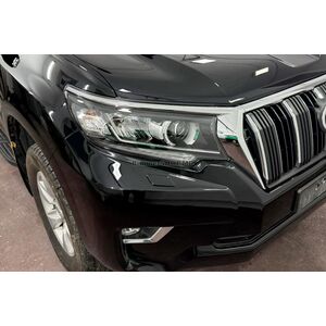 Ресничка на фару правая (1 шт., для LED) Toyota Land Cruiser Prado 150 2009-2023 гг.