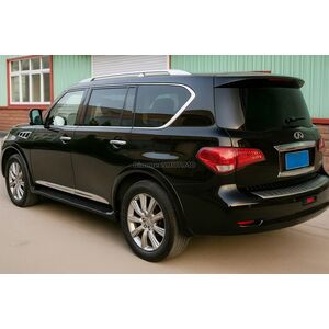 Дверные молдинги (4 шт, хром) Nissan Armada 2016-2024 гг.