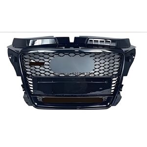 Передняя решетка RS-Style V-2 (2008-2012, черная) Audi A3 2003-2012 гг.