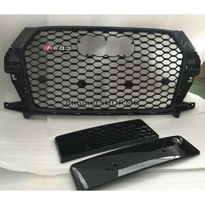 Передняя решетка RSQ-Style (2015-2019, черная) Audi Q3 2011-2019 гг.