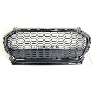 Передняя решетка RSQ-Style без логотипа (2020-2025, черная) Audi Q5 2017-2025 гг.
