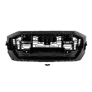 Передняя решетка RSQ-Style с ACC (2018-2023, черная) Audi Q8 2018- гг.