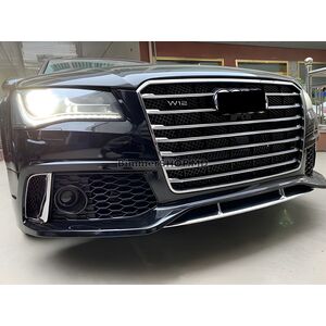 Передний бампер W12 RS-Style (2014-2018) Audi A8 2010-2018 гг.