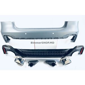 Задний бампер в сборе RS-Style Audi A7 2018- гг.