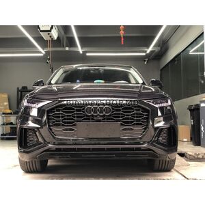 Передняя решетка RSQ-Style (2018-2023, Черный) Audi Q8 2018- гг.