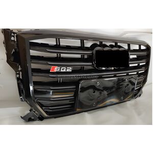 Передняя решетка SQ-Style V2 (2016-2024, Черный) Audi Q2 2016- гг.