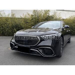 Передний бампер в стиле W223 Maybach Mercedes E-сlass W214 2023- гг.