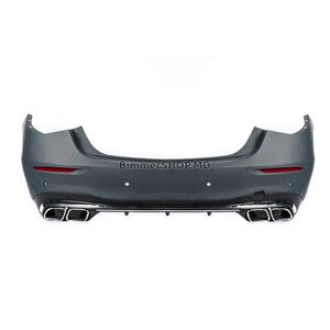 Задний бампер с диффузором AMG S63 Mercedes S-сlass W223 2020- гг.