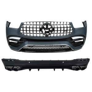 Комплект обвеса AMG GLE53 2018-Design (с задним диффузором) Mercedes GLE W167 2018- гг.