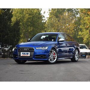 Передний бампер с черной решеткой S6-Style (2014–2017) Audi A6 C7 2011-2017 гг.