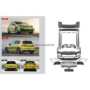Полный обвес R-Line Volkswagen Golf 8 2019- гг.