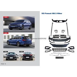 Комплект обвесов R-Line (Для 2020+) Volkswagen Passat B8 2015-2023 гг.