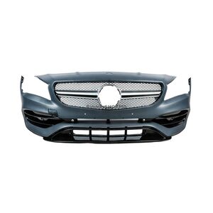 Передний бампер в сборе (стиль CLA45 AMG) Mercedes CLA C117 2013-2019 гг.