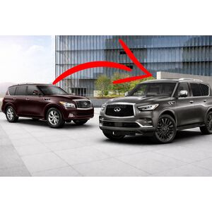 Комплект рестайлинга для QX80 2024 Infiniti QX56 2010-2013 гг.