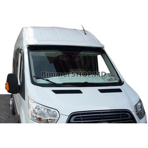 Козырек на лобовое стекло V1 (на клей, под покраску) Ford Transit 2014+