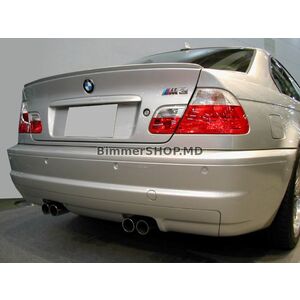 Лип спойлер багажника BMW E46 купе под покраску