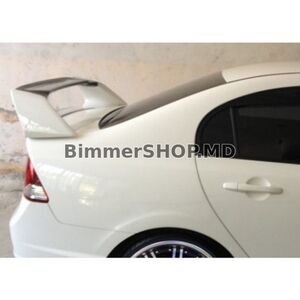 Задний спойлер RR-Type (грунтованный под покраску) Honda Civic Sedan VIII 2006-2011 гг.