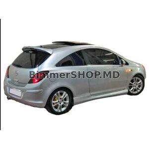Спойлер 2-дверный (грунтованный под покраску) Opel Corsa D 2007-2014