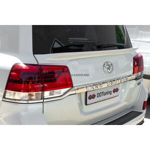 Задний спойлер WALD (нижний, 2016-2021) Черный Toyota Land Cruiser 200 2007-2021 гг.