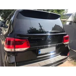 Задний спойлер WALD (нижний, 2016-2021) Черный Toyota Land Cruiser 200 2007-2021 гг.