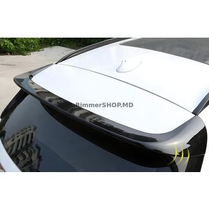 Спойлер Lip (1234 Upgrade, Черный) BMW X1 F48 2015-2022