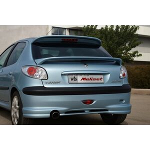 Нижний спойлер Meliset (грунтованный под покраску) Peugeot 206 1998-2024