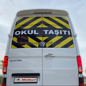Спойлер (под покраску) Volkswagen Crafter 2016- гг.