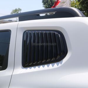 Накладки на задние окна EuroCap (2 шт, ABS) Renault Duster 2018-2024