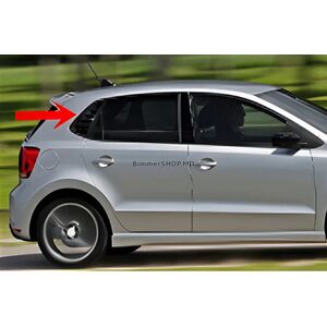Накладки на задние окна DPT (Черный Глянец, 2шт) Volkswagen Polo 2010-2017 гг.
