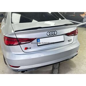 Спойлер DPT V-5 (Черный Глянец) Audi A3 2012-2020 гг.
