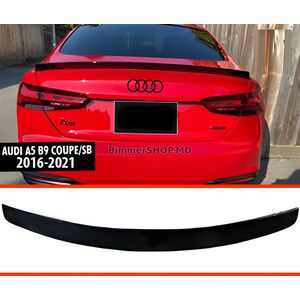 Спойлер DPT V-2 (2016-2021, Coupe/Sedan, черный глянец) Audi A5