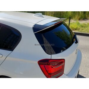 Спойлер DPT V2 BMW 1 серия F20/F21 чёрный глянец