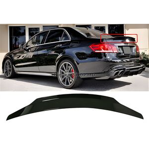 Спойлер DPT V-2 (Черный Глянец) Mercedes E-сlass W212 2009-2016