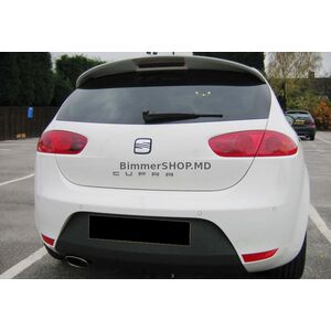 Спойлер DPT V-4 (2009-2012, Черный Глянец) Seat Leon 2005-2012 гг.