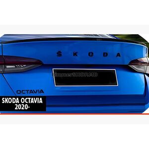 Спойлер DPT V-2 (Черный Глянец) Skoda Octavia IV A8 2020- гг.