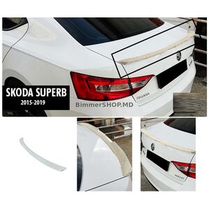 Спойлер DPT V-2 (2015-2019, грунтованный) Skoda Superb 2015-2024 гг.
