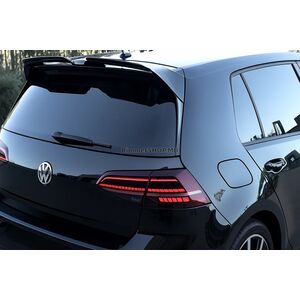 Спойлер DPT V-2 (HB, Черный Глянец) Volkswagen Golf 7/E-Golf 2012-2020